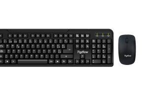 104‑Key Black Wired Office Keyboard & Mouse Combo 图片3